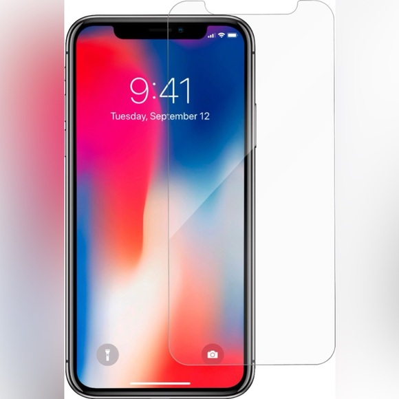 ARMOR EDGE Protective Glass Screen Protector for iPhone X - NWT - Picture 2 of 7